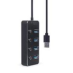 Изображение Концентратор HUB USB 3.1 Gembird UHB-U3P4P-01, 4 порта #2 Фото Концентратор HUB USB 3.1 Gembird UHB-U3P4P-01, 4 порта #2
