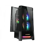 Изображение Корпус Cougar Duoface RGB Black (CGR-5ZD1B-RGB, 385ZD10.0001) Midi Tower, без БП #2 Фото Корпус Cougar Duoface RGB Black (CGR-5ZD1B-RGB, 385ZD10.0001) Midi Tower, без БП #2