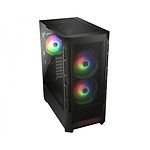 Изображение Корпус Cougar Duoface RGB Black (CGR-5ZD1B-RGB, 385ZD10.0001) Midi Tower, без БП #5 Фото Корпус Cougar Duoface RGB Black (CGR-5ZD1B-RGB, 385ZD10.0001) Midi Tower, без БП #5