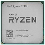 Изображение CPU AMD Ryzen 5 5500, 3.6/4.2GHz, Socket-AM4 Tray (100-000000457) Фото CPU AMD Ryzen 5 5500, 3.6/4.2GHz, Socket-AM4 Tray (100-000000457)
