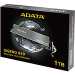 Изображение SSD A-Data Legend 850 1TB M.2 2280 PCIe4x4 NVMe (ALEG-850-1TCS) 5000/4500 MB/s #1 Фото SSD A-Data Legend 850 1TB M.2 2280 PCIe4x4 NVMe (ALEG-850-1TCS) 5000/4500 MB/s #1