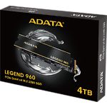Изображение SSD A-Data Legend 960 4TB M.2 2280 PCIe4x4 NVMe (ALEG-960-4TCS) 7400/6800 MB/s #1 Фото SSD A-Data Legend 960 4TB M.2 2280 PCIe4x4 NVMe (ALEG-960-4TCS) 7400/6800 MB/s #1