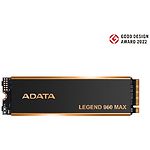 SSD жесткий диск A-Data Legend 960 MAX 2TB M.2 2280 PCIe4x4 NVMe (ALEG-960M-2TCS) 7400/6800 MB/s - фото