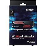 Фото SSD Samsung 990 PRO 1TB NVMe M.2 2280 PCIe4.0 TLC (MZ-V9P1T0CW) 7450/6900 MB/s, Heatsink #1