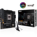 Изображение Материнская плата ASUS TUF GAMING B650M-PLUS WIFI, AM5, micro-ATX #2 Фото Материнская плата ASUS TUF GAMING B650M-PLUS WIFI, AM5, micro-ATX #2