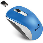 Изображение Мышка Genius Wireless NX-7010 Blue NP (31030018400) 1600dpi Фото Мышка Genius Wireless NX-7010 Blue NP (31030018400) 1600dpi