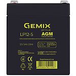 Изображение Аккумулятор к UPS 12В 5Ач Gemix LP12-5 #2 Фото Аккумулятор к UPS 12В 5Ач Gemix LP12-5 #2