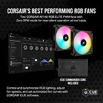 Фото Cooler CPU Corsair iCUE H115i ELITE CAPELLIX XT Водяное охлаждение (CW-9060069-WW) 280мм