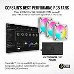 Фото Cooler CPU Corsair iCUE H150i ELITE LCD XT White Водяное охлаждение (CW-9060077-WW) 360мм #1