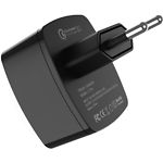 Изображение Сетевое ЗУ Hoco C70A Cutting-edge Black (6931474706638) , USB-A, QC3.0, 18W #4 Фото Сетевое ЗУ Hoco C70A Cutting-edge Black (6931474706638) , USB-A, QC3.0, 18W #4