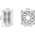 Фото Cooler CPU Zalman CNPS10X Performa White (CNPS10XPERFORMAWHITE)