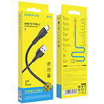 Фото Кабель BOROFONE BX51 Triumph Black (BX51CB) USB/Type-C, 1м, 3A #2