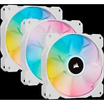 Изображение Вентилятор 120мм Corsair SP120 RGB Elite White Triple Pack (CO-9050137-WW) 3шт Фото Вентилятор 120мм Corsair SP120 RGB Elite White Triple Pack (CO-9050137-WW) 3шт