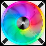 Изображение Вентилятор 140мм Corsair QL140 RGB White (CO-9050105-WW) Фото Вентилятор 140мм Corsair QL140 RGB White (CO-9050105-WW)