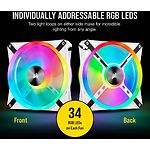 Изображение Вентилятор 140мм Corsair QL140 RGB White (CO-9050105-WW) #2 Фото Вентилятор 140мм Corsair QL140 RGB White (CO-9050105-WW) #2