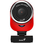 Web-камера Genius QCam 6000 Red, Full HD, USB - фото