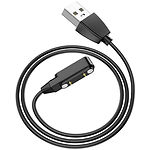 Фото Кабель HOCO Y2 Black (6931474771070) USB/Smart watch charging, 1м, зарядка смарт-часов