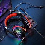 Изображение HOCO W104 Drift gaming Red (6931474749819) наушники с микрофоном накладные #3 Фото HOCO W104 Drift gaming Red (6931474749819) наушники с микрофоном накладные #3