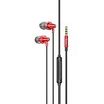 Фото HOCO M90 Delight Aurora Red (6931474759375) наушники вкладыши с микрофоном