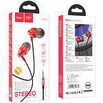 Фото HOCO M90 Delight Aurora Red (6931474759375) наушники вкладыши с микрофоном #2