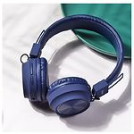 Фото HOCO W25 Promise wireless Blue (6931474710093) наушники с микрофоном накладные, Bluetooth 5.0 #2
