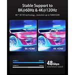 Фото Кабель Vention (AANBG) 1.5м, HDMI to HDMI v2.1 #4