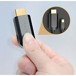 Фото Кабель Vention (CGUBH) 2м, Black, USB Type-C / HDMI 4K #1