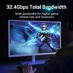 Фото Кабель Vention (HCCBF) Black, DisplayPort / DisplayPort, 1м, v1.4, 8K/4K/2K/HD - 60/144/165/240Hz #1