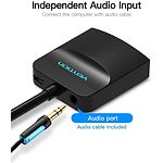 Фото Переходник Vention (ACNBB) Adapter Black 0.2m, VGA Male to HDMI Female v1.4,Audio in,micro-USB Power #4