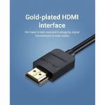 Фото Переходник Vention (42154) Adapter Black 0.15м, HDMI папа/сигнал в VGA мама/устр-во #3