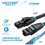 Фото Кабель patch cord  1.5м UTP Black Vention (IBEBG), Cat.6 #4