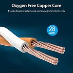 Изображение Кабель patch cord 3м S/FTP Black Vention (IKABI), Cat.8 #3 Фото Кабель patch cord 3м S/FTP Black Vention (IKABI), Cat.8 #3