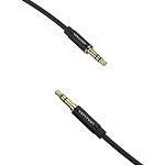 Изображение Кабель Vention (BAXBF), Black AUX audio cable 1м, 3.5мм 3pin джек/3.5мм 3pin джек #1 Фото Кабель Vention (BAXBF), Black AUX audio cable 1м, 3.5мм 3pin джек/3.5мм 3pin джек #1