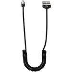 Фото Bluetooth AUX Adapter Vention (NAGHG) BT5.0, Gray Zinc, Coiled Cable #1
