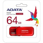 Фото USB Flash 64Gb A-DATA UV240 Red (AUV240-64G-RRD) #2