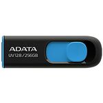 Флешка A-DATA UV128 Black-Blue USB3.2 256GB - фото