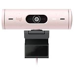 Изображение WEB-камера Logitech BRIO 500 Rose (960-001421) 1080p/30fps Фото WEB-камера Logitech BRIO 500 Rose (960-001421) 1080p/30fps