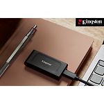 Изображение SSD Kingston XS1000 Portable 1TB USB 3.2 Gen2 Black (SXS1000/1000G) #2 Фото SSD Kingston XS1000 Portable 1TB USB 3.2 Gen2 Black (SXS1000/1000G) #2