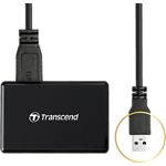 Фото Картридер Transcend TS-RDF9K2 USB 3.1, UHS-II (SD/microSD/Compact Flash) Black #4