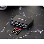 Фото Картридер Transcend TS-RDF9K2 USB 3.1, UHS-II (SD/microSD/Compact Flash) Black #2