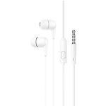 Фото HOCO M97 Enjoy White (6931474771797) наушники вкладыши с микрофоном