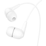 Фото HOCO M97 Enjoy White (6931474771797) наушники вкладыши с микрофоном #1