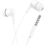 Фото HOCO M97 Enjoy White (6931474771797) наушники вкладыши с микрофоном #2
