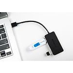 Изображение Концентратор HUB USB 3.0 Transcend SuperSpeed TS-HUB2K, 4 x USB 3.1 Gen 1 #2 Фото Концентратор HUB USB 3.0 Transcend SuperSpeed TS-HUB2K, 4 x USB 3.1 Gen 1 #2