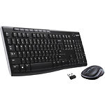 Клавиатура + мышь Logitech MK270 UA, Wireless, box Black - фото