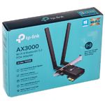 Изображение Сетевая карта TP-Link Archer TX55E, WiFi 6, 802.11ax/ac/n, Bluetooth 5.2, AX3000, PCI-E Фото Сетевая карта TP-Link Archer TX55E, WiFi 6, 802.11ax/ac/n, Bluetooth 5.2, AX3000, PCI-E