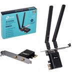 Изображение Сетевая карта TP-Link Archer TX55E, WiFi 6, 802.11ax/ac/n, Bluetooth 5.2, AX3000, PCI-E #4 Фото Сетевая карта TP-Link Archer TX55E, WiFi 6, 802.11ax/ac/n, Bluetooth 5.2, AX3000, PCI-E #4