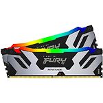 Изображение DDR-5 2шт x 16GB 6400МГц Kingston FURY Renegade RGB (KF564C32RSAK2-32) Фото DDR-5 2шт x 16GB 6400МГц Kingston FURY Renegade RGB (KF564C32RSAK2-32)