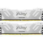 Фото DDR-5 2шт x 16GB 6000МГц Kingston FURY Renegade White (KF560C32RWK2-32)