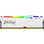 Изображение DDR-5 16GB 5200МГц Kingston FURY Beast White RGB EXPO (KF552C36BWEA-16) Фото DDR-5 16GB 5200МГц Kingston FURY Beast White RGB EXPO (KF552C36BWEA-16)